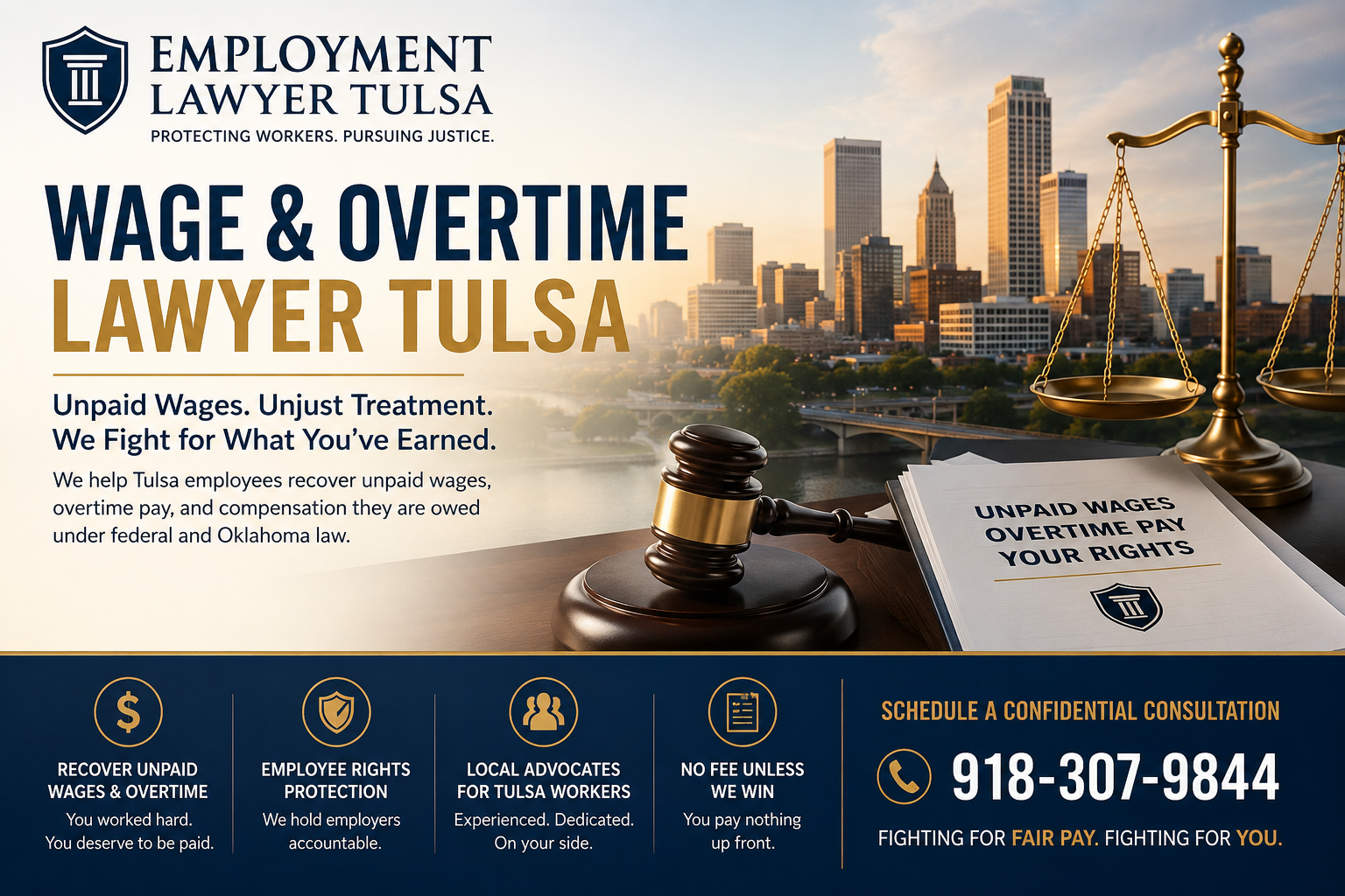 Wage & Overtime Lawyer Tulsa OK